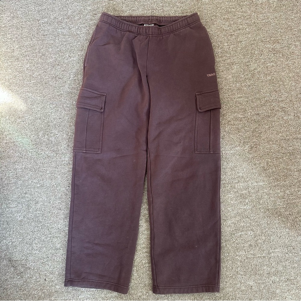 TNA Cozy Sweatfleece Mega Cargo Sweatpants